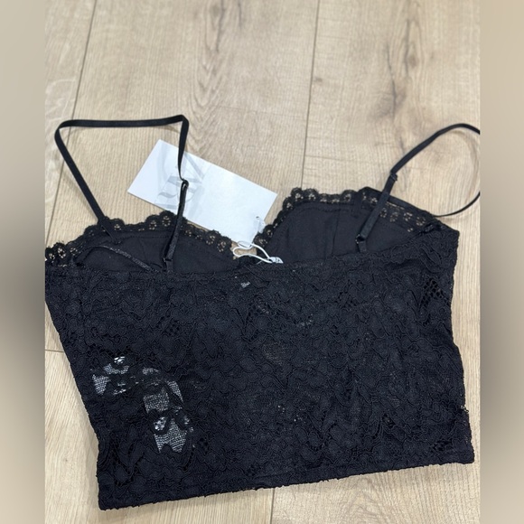 Zara lace crop bralette size small NWT - Picture 7 of 7